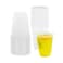 Restaurantware Flexi Grip 16 Ounce Disposable Cups 500 Flexible Drinking Cups Stackable Dishwashable Frosted Plastic Party Cups Serve Cold Drinks For Restaurants Offices or Events