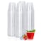 TashiBox 9oz 150 Cups Plastic Cups Clear Disposable Tumbler for Cocktails Wine and More Essential Party Supplies