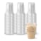 Harvest Pack 12 oz Clear Plastic Cups 200 Pack Disposable PET Cold Drink Tumblers BPAFree CrackResistant Cups for Iced Coffee Beer Juice Smoothies for Weddings Parties Events
