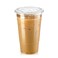 Fit Meal Prep 100 Pack 24 oz Clear Plastic Cups with Flat Lids Disposable Iced Coffee Cups BPA Free Premium Crystal Smoothie Cup for Party Lemonade Stand Cold Drinks Juice Milkshake