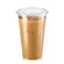 Fit Meal Prep 100 Pack 24 oz Clear Plastic Cups with Flat Lids Disposable Iced Coffee Cups BPA Free Premium Crystal Smoothie Cup for Party Lemonade Stand Cold Drinks Juice Milkshake