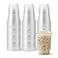 Harvest Pack 200 COUNT 16 oz Iced Coffee Cup Ultra Clear Plastic Cold Cups Disposable Wedding Party Drinking Cups Tumblers Iced Coffee Beer Juice Cold Beverage