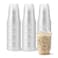 Harvest Pack 200 COUNT 16 oz Iced Coffee Cup Ultra Clear Plastic Cold Cups Disposable Wedding Party Drinking Cups Tumblers Iced Coffee Beer Juice Cold Beverage