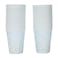 Geeklife Light Blue Gold Dots Paper CupsSparkly Gold Foil Disposable Paper Cups 9oz for WeddingPartyCocktail and Anniversary Dinner