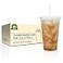 SafeWare Clear Disposable Plastic Cups 20oz with Flat Lids and Straws Togo Disposable Iced Coffee Cups Ideal for Party Outdoor Picnic BBQ House Party Restaurant Quality 100 Sets