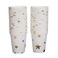 Geeklife Gold Stars Paper CupsSparkly Gold Foil Disposable Paper Cups 9oz for WeddingPartyCocktail and Anniversary Dinner