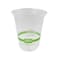 World Centric Compostable Cups 12 oz Clear Cold Cups Made from Plants 200 Pack