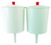 Westmon Works Communion Cup Filler 5 Inch Plastic Push Button Dispenser for Individual Cups Handheld Tool for Fast MessFree Church Prep Set of 2