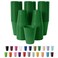 Party Solids Exquisite 12 Oz Green Plastic Cups For Party Supplies 50 Pack Green Disposable Cups Plastic Disposable Drinkware For Parties Events Everyday