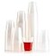 PLASTICPRO plastic Cups 5 oz Disposable Clear Beverage Tumbler 100 Count