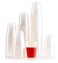 PLASTICPRO plastic Cups 5 oz Disposable Clear Beverage Tumbler 100 Count