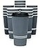 Glowcoast To Go Coffee Cups With Lids 22 oz Disposable Coffee Cup With Lid Large Togo Travel Paper Ripple Hot Cups Insulated For Hot Cold Beverage Drinks No Sleeves Needed 50 Dusk Grey