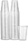 PLASTICPRO 7 oz Clear Plastic Disposable Drinking Cups 100 count
