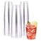 JOLLY CHEF 10 oz Clear Disposable Plastic Cups 50 Pack Clear Plastic Cups Tumblers Heavy duty Party Glasses Disposable Cups for Wedding ThanksgivingHalloweenChristmas Party