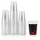 Walasaso Disposable Clear Plastic Cups 100 Pack 14 Oz Water Cups