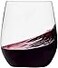Munfix Disposable Plastic Wine Glasses Stemless 12 oz Clear Shatterproof Cups BPAFree 48 Pack