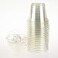 Golden Apple 9oz50sets Clear Plastic Cups with Clear Dome lids No Hole