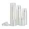 TashiLiving 2001oz Clear Polypropylene Small Plastic Containers cups with lids