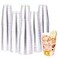 JOLLY CHEF 16 oz Clear Disposable Plastic Cups 100 Pack Heavyduty Plastic Cups TumblersPerfect for for Halloween Christmas and Thanksgiving Parties