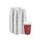 Green Direct 16 oz Disposable Clear Drinking Plastic Cups for Boba Tea Ice Coffee 100 Pack