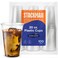 Stack Man 100 Pack 20 oz Clear Disposable Plastic Cups PET Crystal Clear Disposable 20oz Plastic Cups