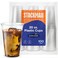 Stack Man 100 Pack 20 oz Clear Disposable Plastic Cups PET Crystal Clear Disposable 20oz Plastic Cups