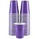 Amcrate Disposable Cups Purple 18Ounce Plastic Party Cups Strong and Sturdy for Wedding Christmas Halloween 50 Pack