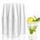 Nicole Home Collection 100 Count Disposable Plastic Cups Crystal Clear Durable PET 18 oz BPA Free