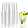 Nicole Home Collection 100 Count Disposable Plastic Cups Crystal Clear Durable PET 18 oz BPA Free