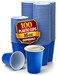 1InTheHome Blue Cups 16 Oz Disposable Blue Plastic Party Cups 100 pack