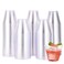 JOLLY CHEF Clear Disposable Plastic Cups Heavyduty Party Glasses Disposable Cups for Thanksgiving HalloweenChristmas Party