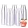 JOLLY CHEF Clear Disposable Plastic Cups Heavyduty Party Glasses Disposable Cups for Thanksgiving HalloweenChristmas Party