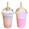 Aatriet 12 oz Clear Plastic Cups with Dome Lids 100 Sets Disposable Party cups for To Go Iced Coffee Cold Drinks Smoothie Bubble Boba Tea Juice Parfait Frappuccino Milkshake Nice Sealing Fruit Cup