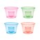 Party Essentials Soft Plastic Bomber Shot Cups Jager Blaster Power Bombs Cups 3 oz 50Count Assorted Neon