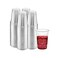 Green Direct 10 oz Disposable Clear Drinking Plastic Cups for Boba Tea Ice Coffee 100 Pack