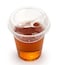 Golden Apple Cup series 12oz 50sets Clear Plastic cups with Sip lids Strawless 50Cups50Lids BPA Free