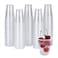 Turbo Bee 300 Pack 5 OZ Clear Plastic CupsDisposable Mouthwash Cups5 Ounce Cold Party Drinking Tumblers Ideal for Whiskey Drinking Tasting Food Samples