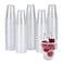 Turbo Bee 300 Pack 5 OZ Clear Plastic CupsDisposable Mouthwash Cups5 Ounce Cold Party Drinking Tumblers Ideal for Whiskey Drinking Tasting Food Samples