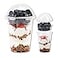 Aatriet 12 oz Clear Plastic Parfait Cups with Insert 325oz Dome Lids No Hole 20 Sets Yogurt Fruit Parfait Cups for Dips and Veggies Take Away Breakfast and Snacks No Leaking