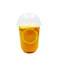 Szeyuen 100Sets 16oz Disposable Plastic Cups with Lids Plasic Clear Drinking Cups for Cold DrinkBubble BobaIced CoffeeTeaSmoothie Dome Lid