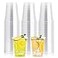JOLLY PARTY 100 Pack 12 OZ Clear Plastic Cups Cold Party Drinking Cups Clear Disposable Cups FruitIce CreamCupcakeIced Cold Drinks