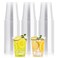JOLLY PARTY 100 Pack 12 OZ Clear Plastic Cups Cold Party Drinking Cups Clear Disposable Cups FruitIce CreamCupcakeIced Cold Drinks