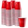 GUSTO 12 oz 240 Count Disposable Plastic Red Cups Party Drinking Cups for Events and Everyday Use Formerly Comfy Package