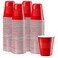 GUSTO 12 oz 240 Count Disposable Plastic Red Cups Party Drinking Cups for Events and Everyday Use Formerly Comfy Package