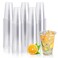 Lilymicky 300 Pack 10 oz Clear Plastic Cups PET Disposable Drinking Cups Perfect for Birthday Parties Ceremonies Events