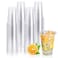 Lilymicky 200 Pack 10 oz Clear Plastic Cups PET Disposable Drinking Cups Perfect for Birthday Parties Ceremonies Events
