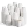 LITOPAK 270 Pack 10 oz Disposable Paper Coffee Cup Drinking Cups for Water White Paper Hot Coffee Cups Suitable for Party Picnic Travel and Events