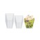 Restaurantware 4 Ounce Mini Kova Cups 100 Square Small Appetizer Cups Durable Disposable Clear Plastic Parfait Cup Serve Mousse Puddings Or Samples For Weddings Or Parties