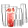 Huaiid 32 oz Clear Plastic Cups with Lids 30 Pack Disposable Party Cups for Coffee Milkshake Wedding Birthday Party Picnics