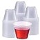 GUSTO 300 Count 1 oz Plastic Disposable Medicine Measuring Cup for Liquid Medicine Epoxy Pills Formerly Comfy Package